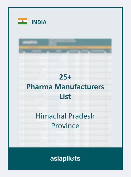 Company List | Pharma Manufacturer in India | Himachal Pradesh Province