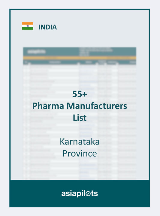 Company List | Pharma Manufacturer in India | Karnataka Province