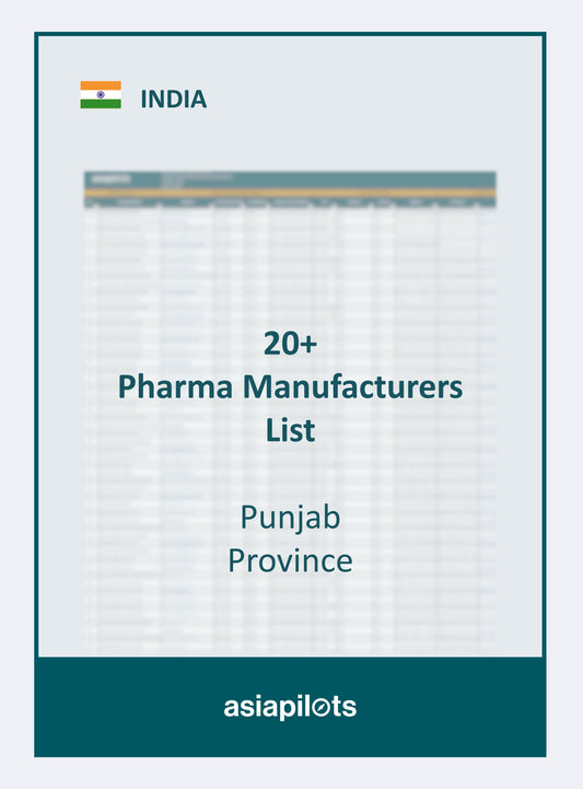 Company List | Pharma Manufacturer in India | Punjab Province