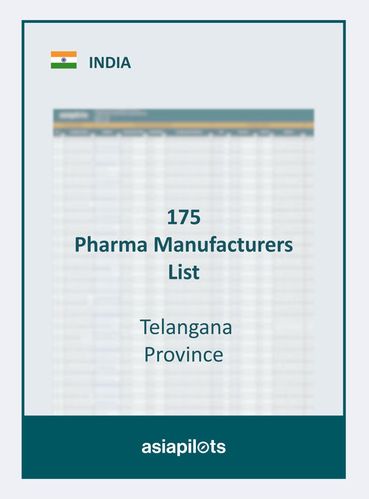 Company List | Pharma Manufacturer in India | Telangana Province