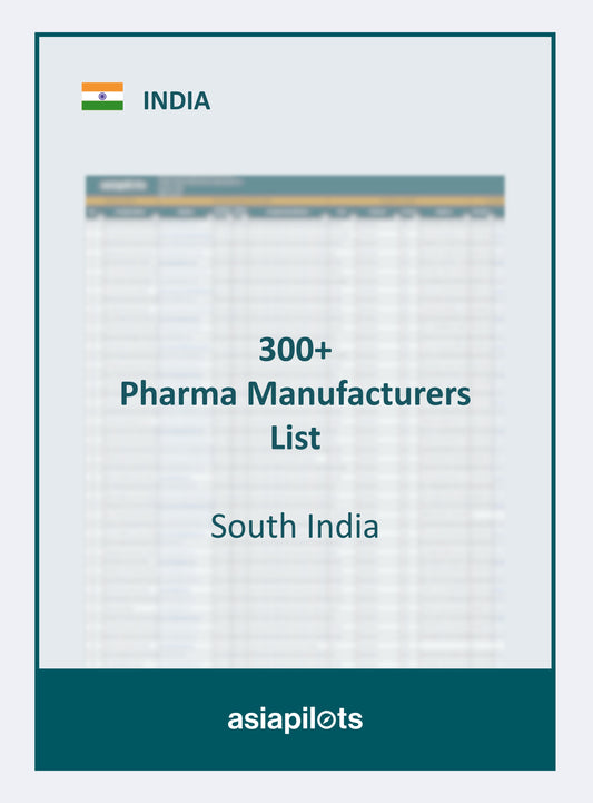 Company List | Pharma Manufacturer in India | South India