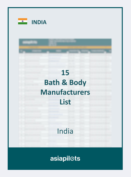 Company List | Bath & Body Manufacturers | India